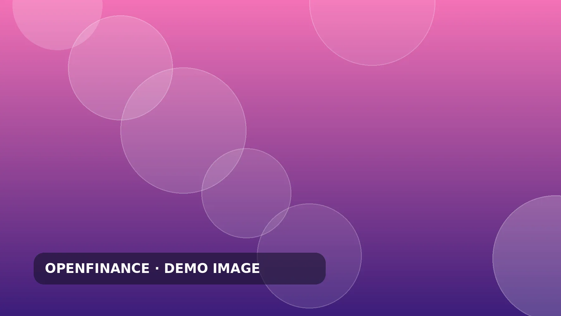 OpenFinance demo placeholder image